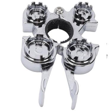 Imagem de Luocute Ferramenta de Remoção de Aerador de Torneira, Chave de Torneira de Pia de Liga de Aço Multifuncional Com Superfície Banhada a Cr para Cozinha, Banheiro, Pia