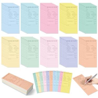 Imagem de L1rabe Marcadores de livro Macaron – 100º dia de aula, 120 peças, marcador de página de livro, registro de leitura para leitores, leitor de livros, rastreador de páginas de leitura para estudantes