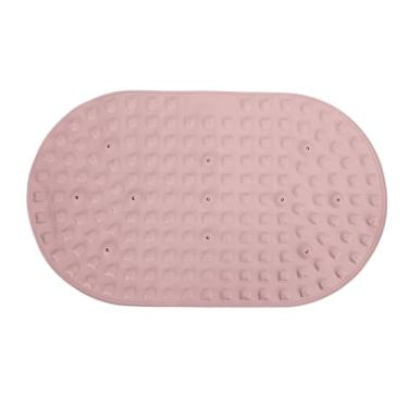 Imagem de POCREATION Tapete de Massagem para Pés de Silicone Premium, Almofada de Massagem Antiderrapante para Relaxamento No Escritório, na Hora de Dormir ou Rotina de Despertar, Selado Sem (PINK)
