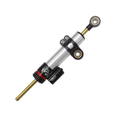 Imagem de EZZON Estabilizador de amortecedor de direção de motocicleta CB 1300 Suporte estabilizador de amortecedor de direção (lavanda)