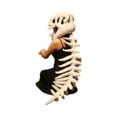 Imagem de Almofada De Cabeça Em Forma De Dinossauro, 4 Cores, Fantasia De Festa,