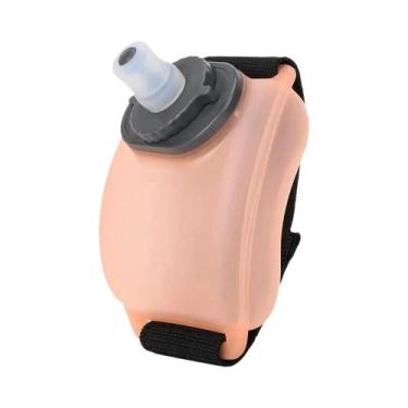 Imagem de Garrafa De Água De Silicone 200ml Mãos-Livres Para Corrida, Ciclismo, 