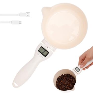Imagem de Colher de medição eletrônica, balança digital de medição de alimentos com visor LCD de conversão, alta precisão de 800 ml para poder de café, pílulas, chá, farinha, óleo, cozimento (estilo 2)