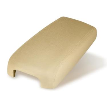 Imagem de Ederfun Substituição da tampa do console central compatível com Nissan Altima 2012-2016, tampa da tampa do apoio de braço do console central (bege)