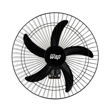 Imagem de Ventilador Wap Parede Rajada Pro Preto Bivolt 60cm 5 Pás FW006661