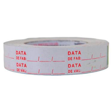 Imagem de Etiqueta Fabricação e Validade 500 Unidades Reidma - Artlimp