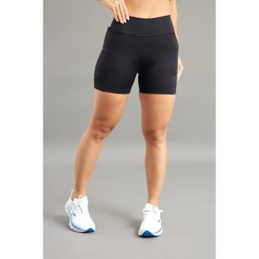 Imagem de Bermuda Fitness Feminina Academia Treino Cintura Alta com Bolsos-Feminino