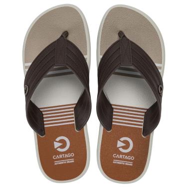 Imagem de Chinelo Cartago Montreal Listrado Casual Masculino-Masculino