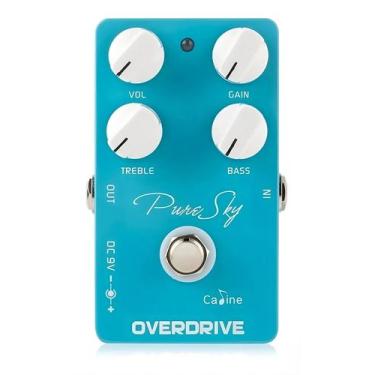 Imagem de Pedal de Guitarra Elétrica Caline Pure Sky Overdrive Pedaleira de Efei