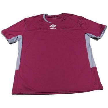 Imagem de Camisa Umbro Árbitro LNF, P, Bordô, Masculino