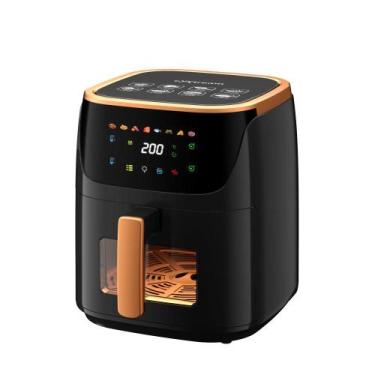 Imagem de Air Fryer Fritadeira Elétrica Digital Extream Big Family 8L, Cobre 127