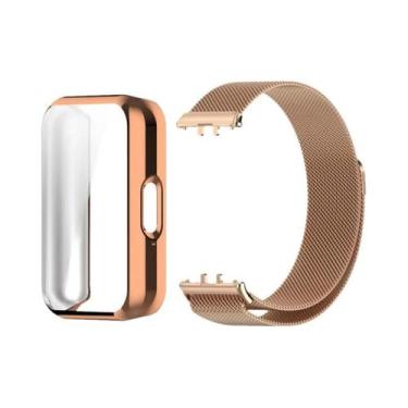 Imagem de Pulseira De Metal Milanese Loop Em Aço Inoxidável Para Samsung Galaxy 