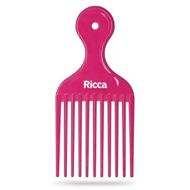 Imagem de Pente Garfo Para Cachos Rosa Ricca Cod.2405