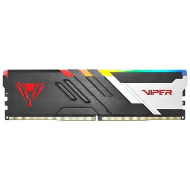 Imagem de Memória RAM Viper Venom DDR5 16GB 5600MHz RGB Preto e Prata Patriot