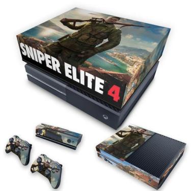 Imagem de Capa Anti Poeira E Skin Compatível Xbox One Fat - Sniper Elite 4 - Pop