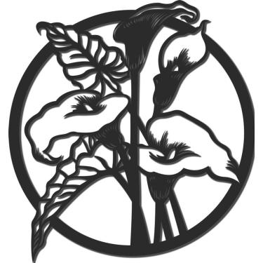 Imagem de Placa decorativa copo de leite