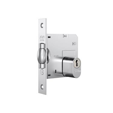 Imagem de Fechadura STAM Pivotante Nice 1005 Roseta Redonda Inox - 42006