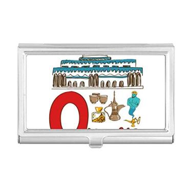 Imagem de Carteira de bolso com estampa de marco nacional de Omã