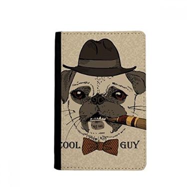Imagem de Porta-passaporte estilo britânico suave para cães e cigarro Notecase Burse capa carteira porta-cartões