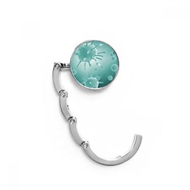 Imagem de Gancho de mesa com estampa de microscópio de imagem de célula de criatura, gancho dobrável decorativo