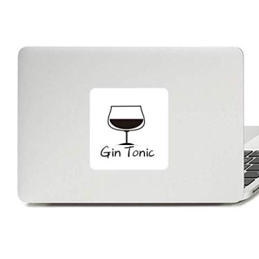 Imagem de Contorno de Gin Tonic decalque vinil paster laptop decoração PC