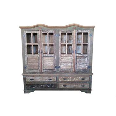 Imagem de Armário Rústico Augustus em Madeira de Demolição - Cód 2294