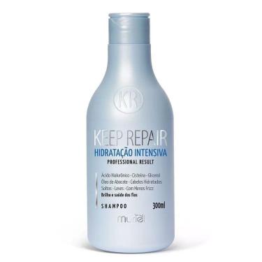 Imagem de Shampoo Profissional Keep Repair  - HIDRATAÇÃO INTENSIVA - 300ml - Muriel
