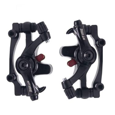 Imagem de Kit 2 Pinças de Freio A Disco Para Bicicleta Dianteiro e Traseiro 160mm X-Time 