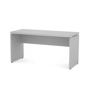 Imagem de Mesa Secretaria Linha Pe40 75X120x60 Sem Gavetas Cinza Pandin