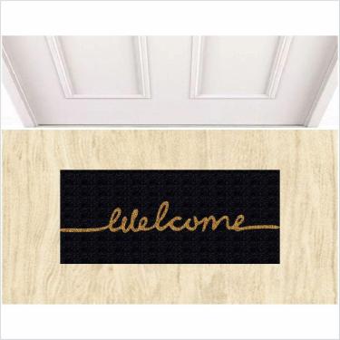 Imagem de Tapete Welcome Medida Porta.