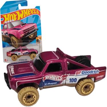Imagem de Carrinho Hot Wheels Pick Up 87 Dodge D100 Baja Blazers