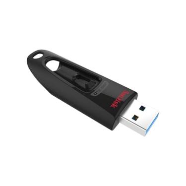 Imagem de Sandisk Ultra USB 3.0 Flash Drive (SDCZ48-016G-A46), preto; vermelho
