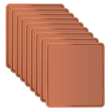 Imagem de CONEHOY 9 bandejas desidratadoras de silicone, reutilizáveis, antiaderentes, compatível com Cosori CP267-FD, bandejas de silicone multiuso para frutas, legumes, biscoitos e carne