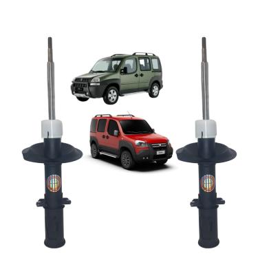 Imagem de 02 Amortecedor Esquerdo+Direito Kayaba Dianteiro Fiat Doblo Adventure Locker 2002 A 2021