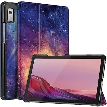 Imagem de Fintie Capa para Lenovo 9,0 polegadas Tab M9 2023 TB-310FU, capa leve e fina com suporte para tablet Lenovo M9 9 polegadas (Galaxy)