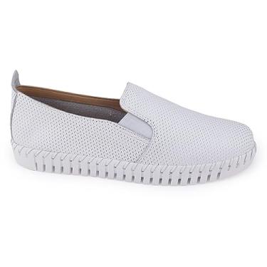 Imagem de Sapatênis Mocassim feminino Bottero 354306 Couro Slip On