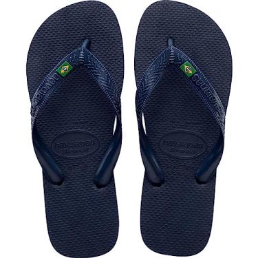 Imagem de Chinelo Brasil, Havaianas, Adulto Unissex, Marinho, 35/36