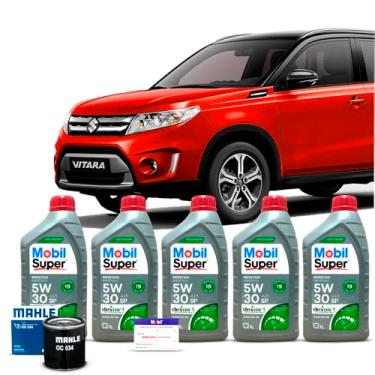 Imagem de Kit Troca de Oleo 5w30 e Filtro Suzuki Vitara 1.6 16V 2016 A 2022