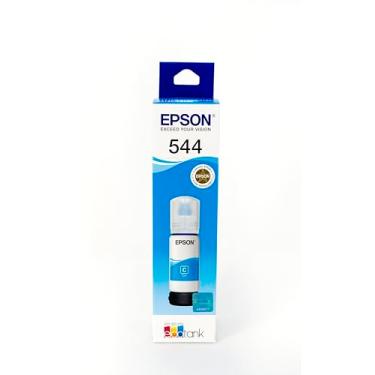 Imagem de Garrafa De Tinta Original Epson Ecotank T544 Ciano - T544222