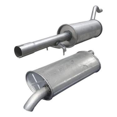 Imagem de Kit Escapamento Abafador + Silencioso Kadett 2.0 8v 97 A 98 - ScapJá