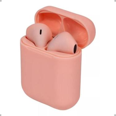 Imagem de Fone De Ouvido Sem Fio In Pods 12 True 5.0 Stereo Rosa - Lv Cell