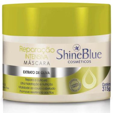 Imagem de Mascara Shine Blue Reparação Intensiva Oliva 315g