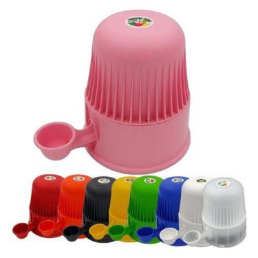 Imagem de Bebedouro Vida Mansa - Plástico PVC 2L, Rosa