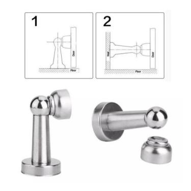 Imagem de Prendedor Fixador Trava Porta Magnético Fixação Slim - Startools
