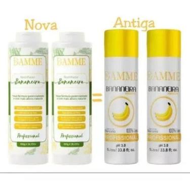 Imagem de KIT 3 Progressiva Bananeira Damme 800 GRAMAS - 100% Liso