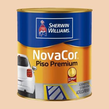 Imagem de Tinta Acrílica Novacor Piso Mais Resistente Marfim 900ml - Sherwin Wil