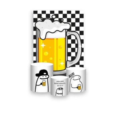 Imagem de Painel De Festa Vertical 1,50 x 2,20 + Trio De Capas Cilindro - Flork 