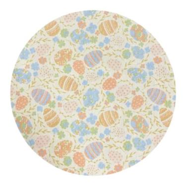 Imagem de Capas Para Sousplat 35 cm Páscoa Colorido Coelhinho - MUMUDECOR, OVOS 