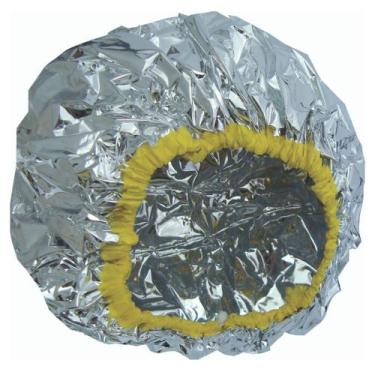 Imagem de Touca de Cabelo Metalizada Para Hidratação, Banho de Creme - BONITTA, 