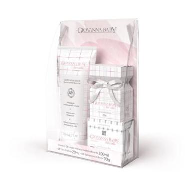 Imagem de Kit Giovanna Baby Blanc Vanilla Colônia 20ml + Hidratante 200g + Sabon